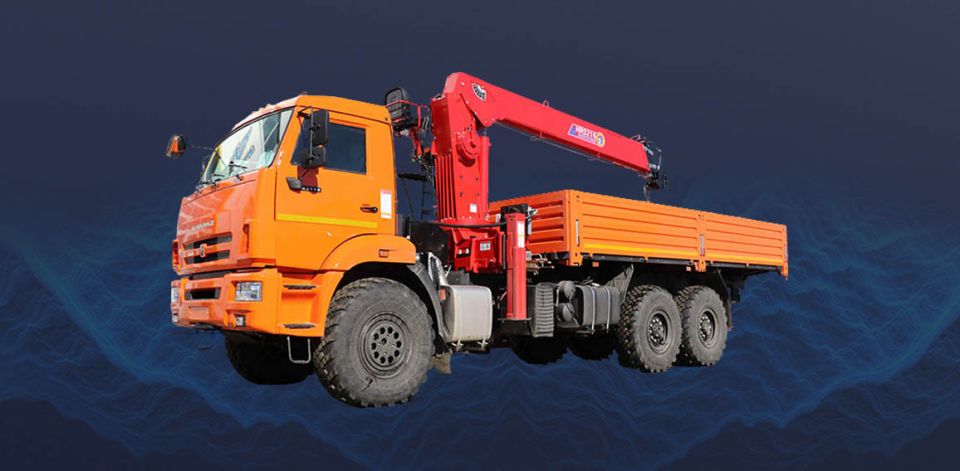 Аренда грузовика КМУ Камаз 438201-02 | 7 тонн / 20,86 метров