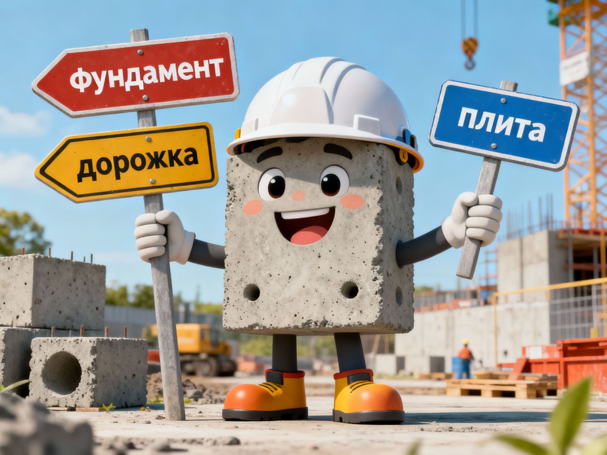 Как выбрать марку бетона для разных задач: фундамент, дорожка, плита и другие конструкции