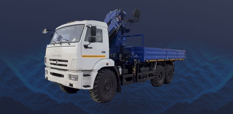 Аренда грузовика КМУ КАМАЗ 336921 | 7 тонн / 20,86 метров