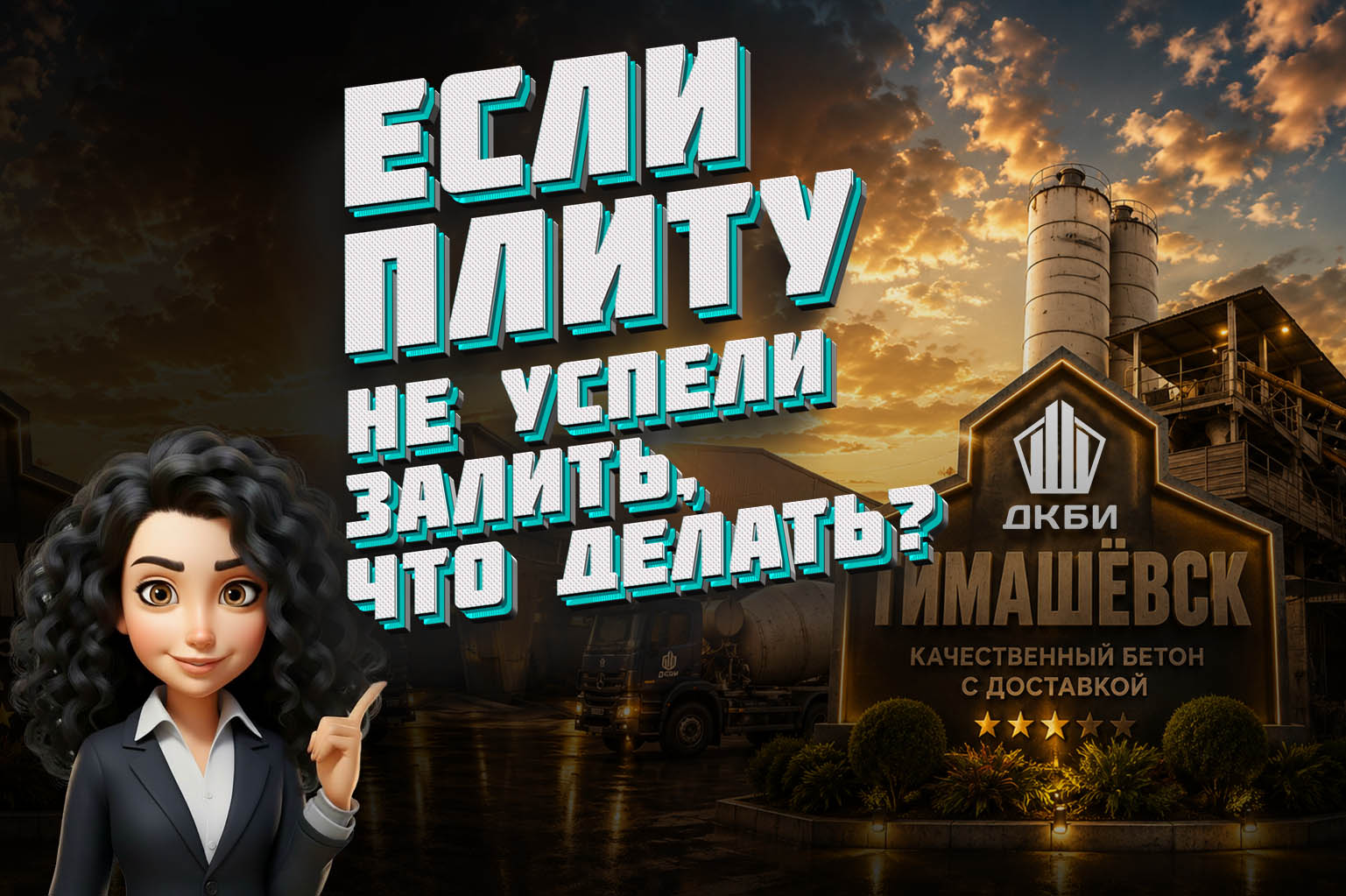 Если плиту не успели залить, что делать?