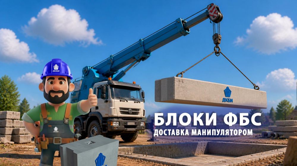 Доставка блоков ФБС манипулятором: зачем она нужна и как сэкономить на кране