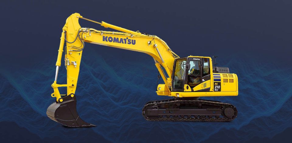 Аренда гусеничного экскаватора Komatsu PC210NLC-8